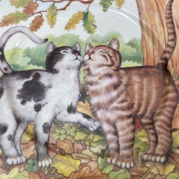 Decorative cat plate - Picture 2 of 4